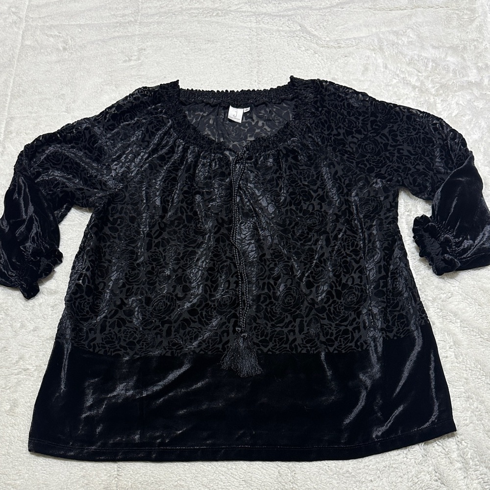 JonesNew York | size large | black blouse